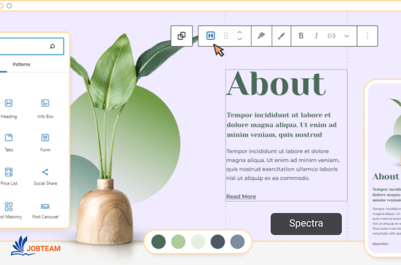 صفحه ساز رایگان وردپرس Spectra صفحه ساز رایگان وردپرس Spectra